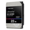 Western Digital 3.5IN 22TB 512 7200RPM SAS ULT/512E TCGP3 HC580 WUH722422AL5201