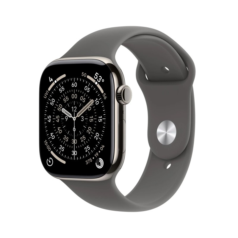 Apple Watch S11 Cell/46/Sport Band/Stone Grey MFCX4MPA