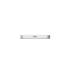 ZENS SLIM ALUM POWERBANK/QI2 5K MAH - WHITE
