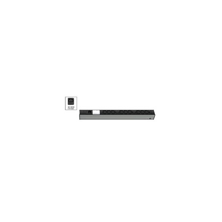 KNUERR DI-STRIP EURO SOCKET SYS/SYSTEM 483MM LONG