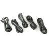3-Prong Power Cord, 240V UK C13 (quantity of 5)