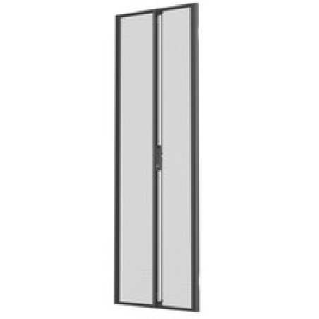 42UX600MM WIDE SINGLE PERFORATE/PERFORATED DOOR BL VRA6005