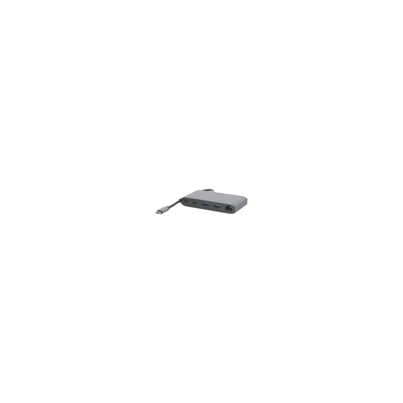 Mobilis USB-C 8-IN-1 Docking Station/100W Max