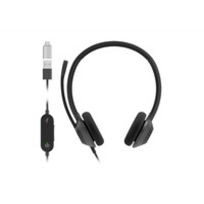 Cisco Headset 322 Wired Dual ON-Ear/Carbon Black USB-C