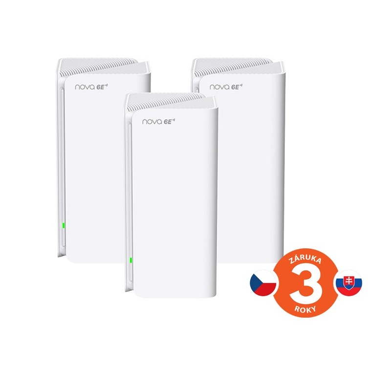 Tenda MX21 Pro (3-pack) Nova AXE5700 Mesh WiFi 6E Router