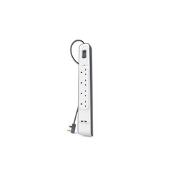 Belkin Surge Plus Four Fold/2 Universal USB Charg Port/ 2M