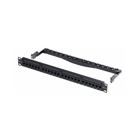 24 PORT 1U PATCH PANEL/. C6PANELUTP241UFT