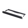 24 PORT 1U PATCH PANEL/. C6PANELUTP241UFT