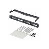 24 PORT 1U BLANK PATCH PANEL/. C6PANELUTP241UCM