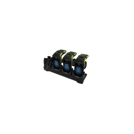 RFD90, 3 Device Slots/4 Toaster Slots, Charge Only Cradle support TC51/52/52x/52ax/56/57/57x. Req.