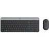 Logitech Slim Wrls. Keyb.Mousecomb MK470/OFFWHITE ITA Mediter