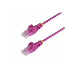 1M PINK SLIM CAT6 CABLE/.