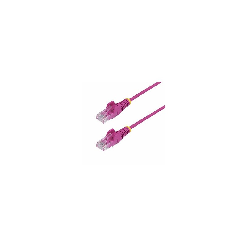 1M PINK SLIM CAT6 CABLE/.