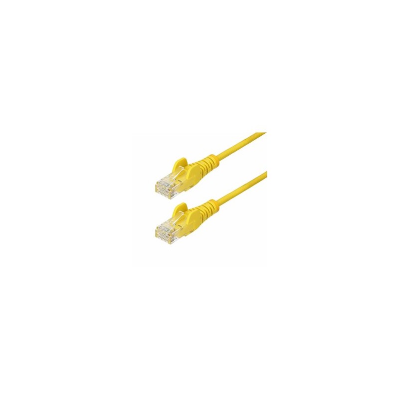 1M YELLOW SLIM CAT6 CABLE/.