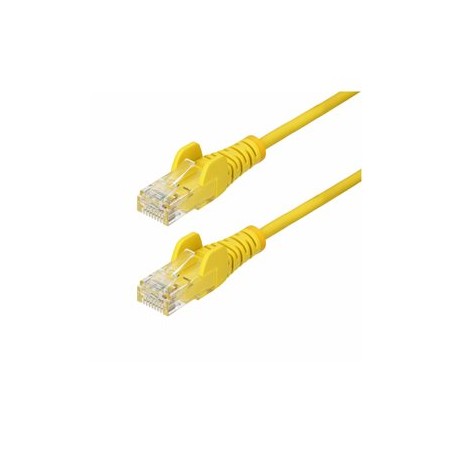 1M YELLOW SLIM CAT6 CABLE/.