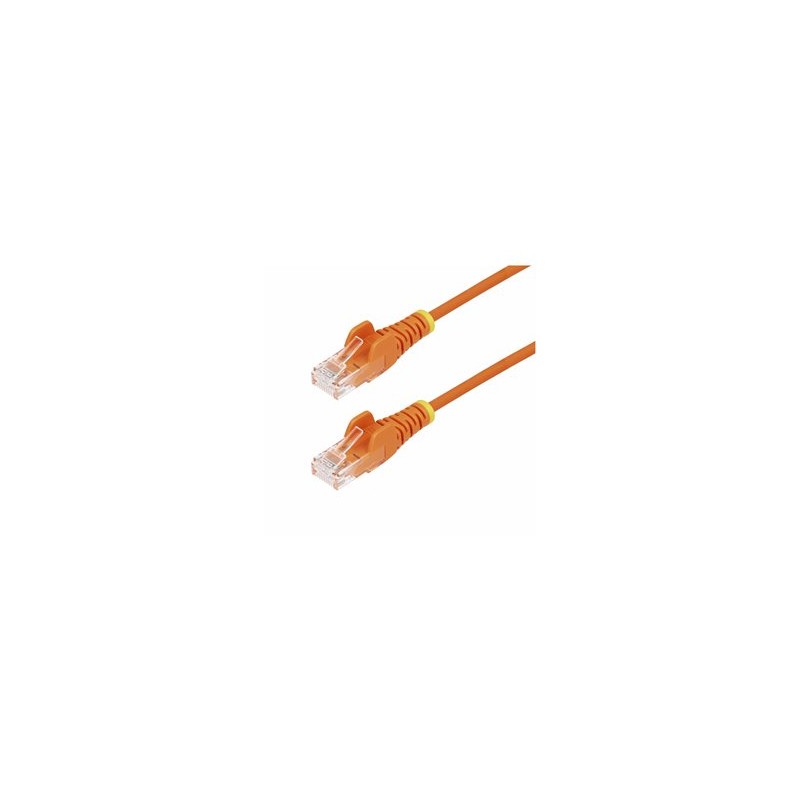 15M ORANGE SLIM CAT6 CABLE/.