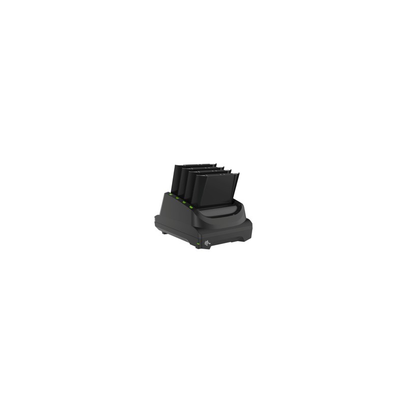 Zebra 4-Slot Battery Charger, Charges Four SPARE Batteries