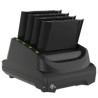 Zebra 4-Slot Battery Charger, Charges Four SPARE Batteries