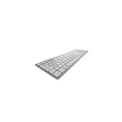 Cherry kW 9100 Slim For Mac Keyboard/Wireless Silver US-English