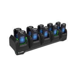 Zebra EC30 10 Slot Locking Cradle. Charges And Locks UP TO 10 Devices IN The Same Cradle.