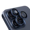 OBAL:ME Ochrana Čoček pro Apple iPhone 15 Pro/15 Pro Max Blue Titanium