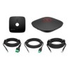 HP Poly Studio A2 Black Table/Microphone W/ Mounting Plate I/O