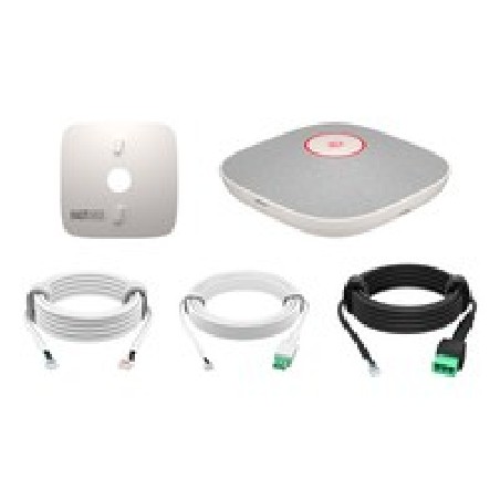 HP Poly Studio A2 White Table/Microphone W/ Mounting Plate I/O