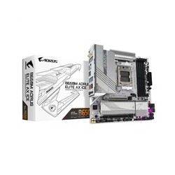 GIGABYTE MB Sc AM5 B650M AORUS ELITE AX ICE, AMD B650, 4xDDR5, 1xDP, 1xHDMI, WI-FI, mATX