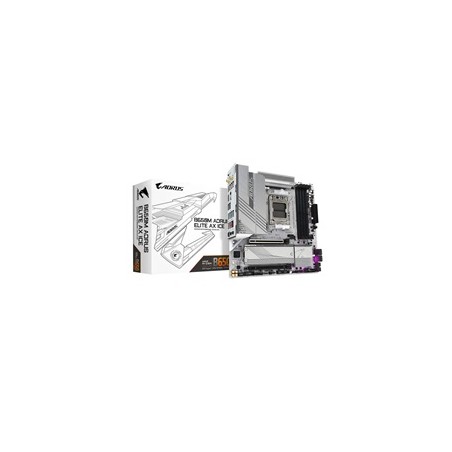 GIGABYTE MB Sc AM5 B650M AORUS ELITE AX ICE, AMD B650, 4xDDR5, 1xDP, 1xHDMI, WI-FI, mATX