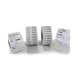 Zebra Label, Paper, 70X24MM Thermal Transfer, Z-Select 2000T , Coated, Permanent Adhesive, 76MM Core, RFID, 1015/Roll, 2/Box
