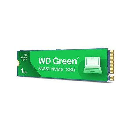 WD GREEN SSD NVMe 1TB PCIe SN350, Geb3 8GB/s, (R:3200/W:2500 MB/s)
