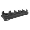 KIT - Five-slot Ethernet cradle kit to charge TC53,58,53e,58e,53e-RFID devices without a rugged boot. Inc. shims, PS and DC