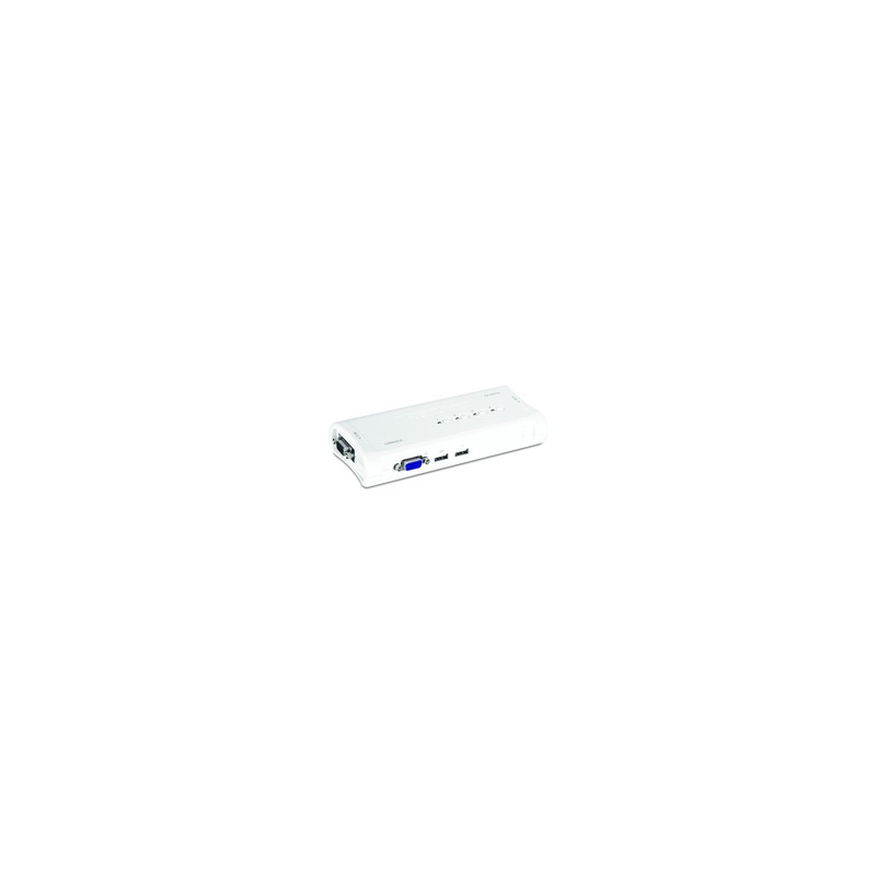 4 PORT USB KVM SWITCH KIT/INCLUDE 4 X KVM CABLES