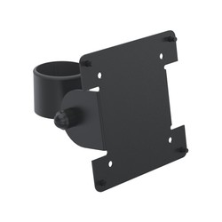 Ergonomic Solutions Spacepole SP2 Screen Mount With/200MM Swingarm VESA 75/100 Black
