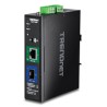TRENDnet Industrial 10G SFP+ TO 10G/PoE++ Media Converter