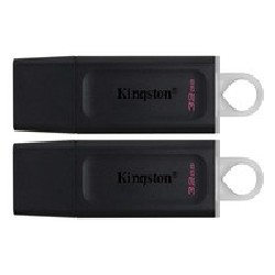 Kingston 32GB DT Exodia USB3.2 Gen 1/(Black + White) 2 Pieces