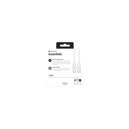 ZAGG Mophieessen.CABLEUSBCUSBC1METER/White