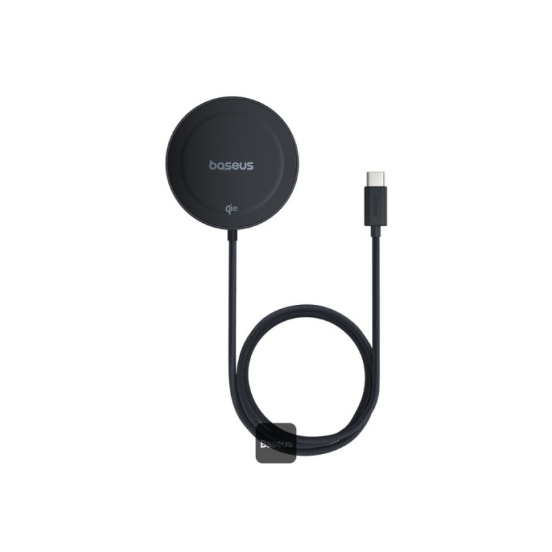 Baseus bezdrátová nabíjecí magnetická podložka Simple Mini4 Qi2 15W černá