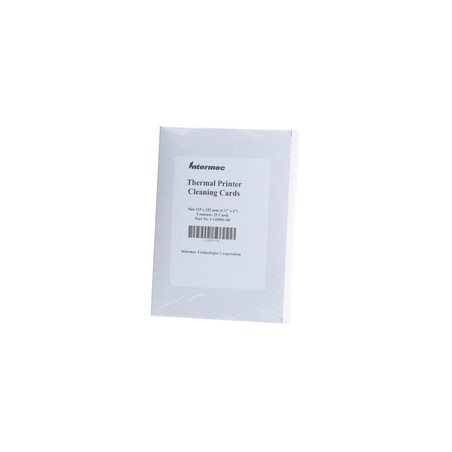 Cleaning card for 4´ wide Industrial Printers, 25 cards per carton