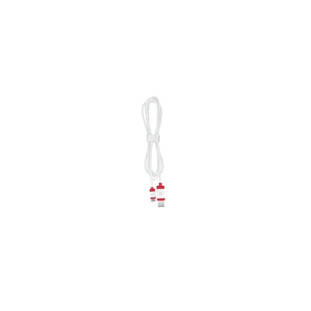 CABLE 1.5 BRAIDED WHITE USB 2.0/USB A USB C