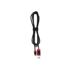 CABLE 1.5 BRAIDED BLACK USB 2.0/USB A USB C