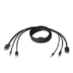 Linksys TAA DP TO DP KVM Combo CABLE3M/.