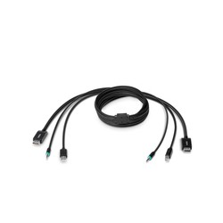 TAA DP TO DP KVM COMBO CABLE3M/.