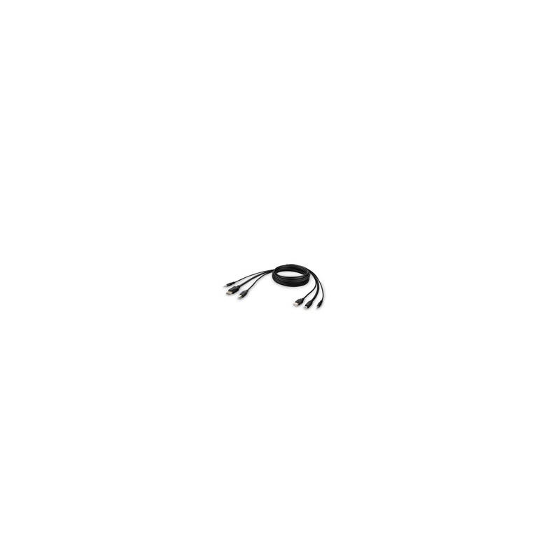 TAA USB-C TO DP KVM ACTIVE/COMBO CABLE 3M