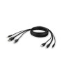 TAA USB-C TO DP KVM ACTIVE/COMBO CABLE 3M