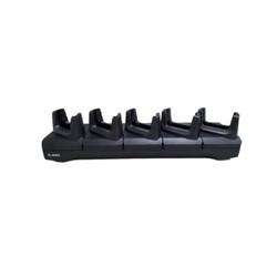 Zebra TC21/TC26 Five Slot Charge Only Cradle - Five Devices Supports Device With/Without Trigger Gun, Power Supply And DC Cable