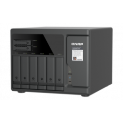 8-Bay QuTS hero NAS, AMD Ryzen 5 7000, 16GB DDR5, 2 x USB3.2, 2 x USB2.0, 3 x PCIe Gen4 slots, 2 x 10GBASE-T, 2 x 2.5GbE, 500W