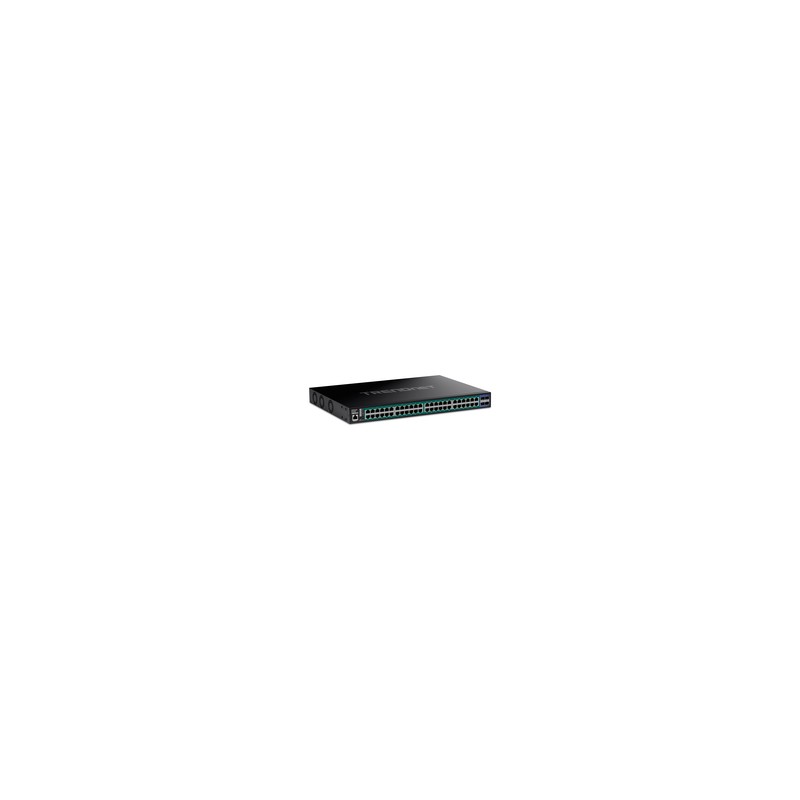 52-PORT GIGABIT WEB SMART POE+/SWITCH WITH 10G SFP+ SLOTS