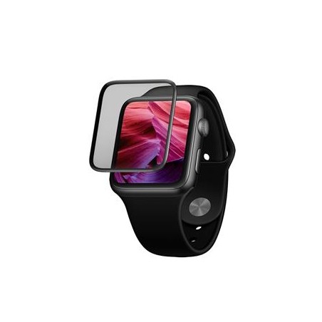 FIXED 3D Full-Cover sklo pro Apple Watch 40mm
