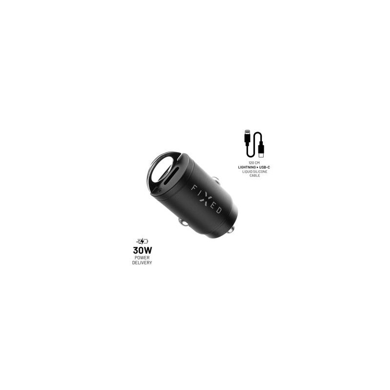 FIXED 2xUSB-C,USB-C/Lightning,1,2 m, MFI, 30W